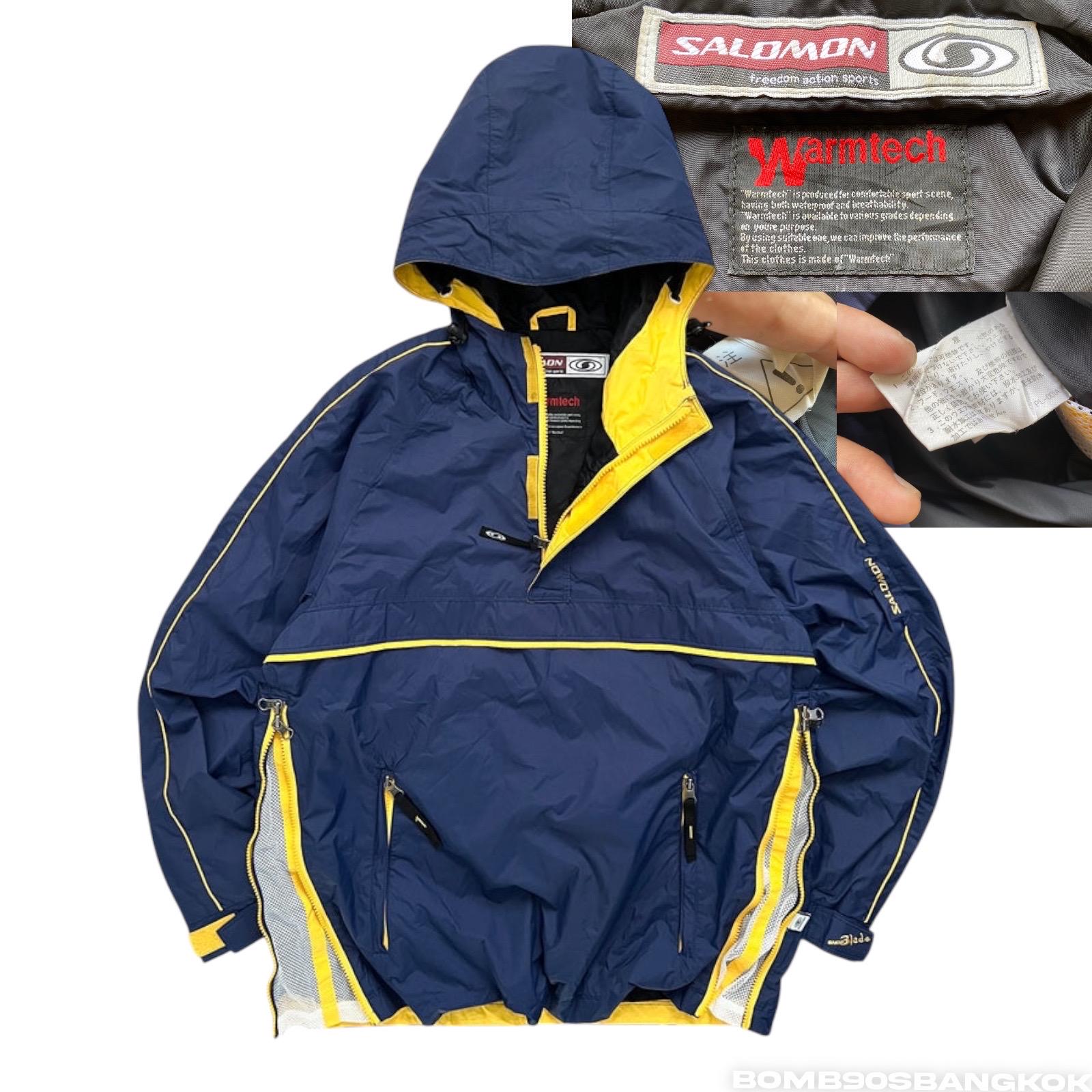 Salomon 1990s Warmtech Packable Tech Anorak - Size S - Etsy