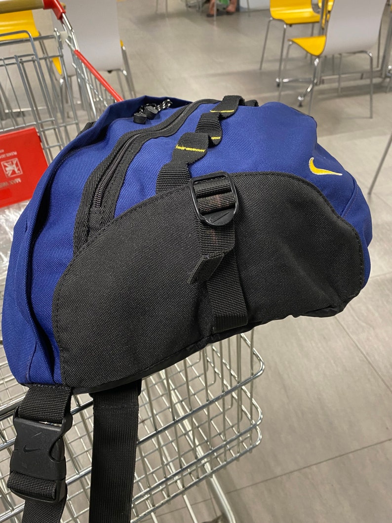 Rare Vintage NIKE Mini Swoosh Sling Bag Single Strap Crossbody Shoulder