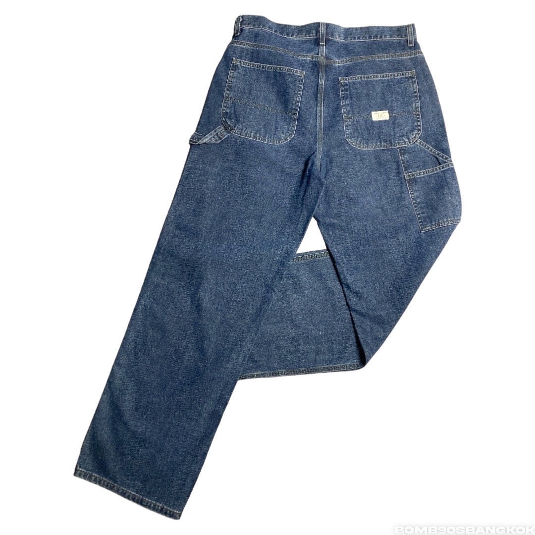 Vintage GAP Carpenter Jeans: Y2K Skateboard Style, Made in USA