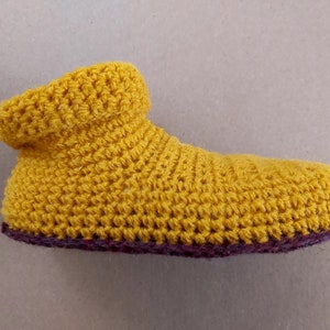 Toddler Slipper Crochet Pattern