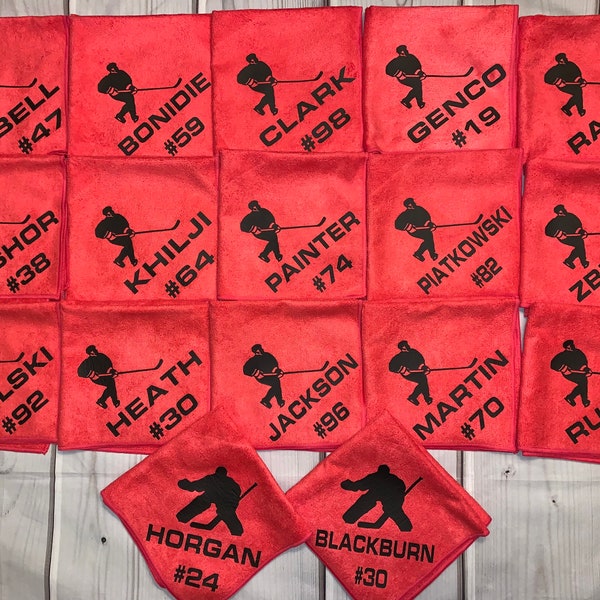 Skate towels 16inx16in microfiber towel.