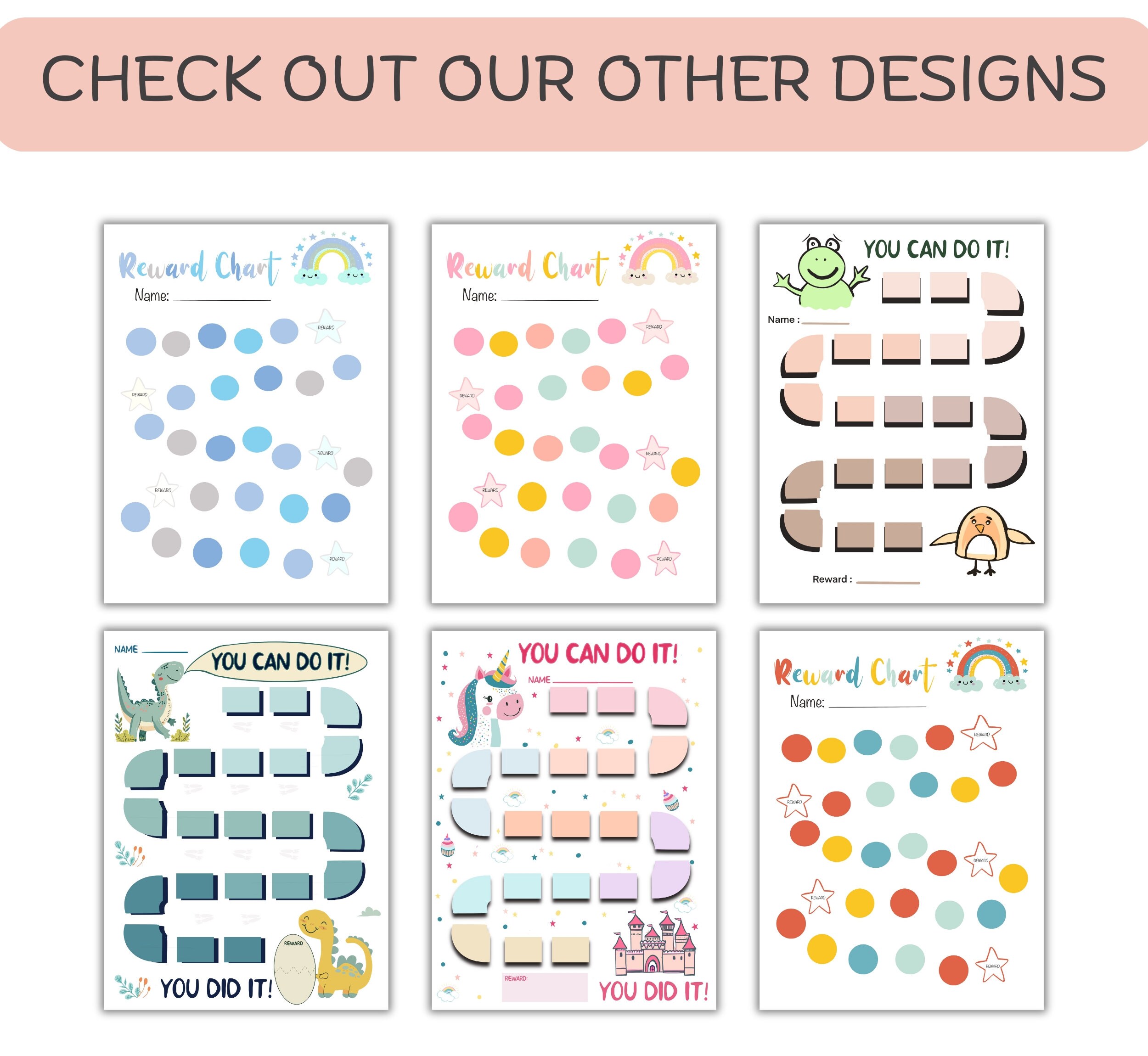 Toddler Tractor Reward Chart, Boys Reward Chart Printable, Kids Digger ...