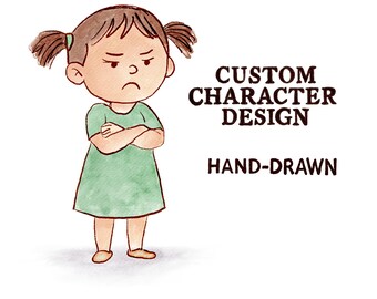 Children's Book Illustrator, Custom Character Illustration, Children's Book Drawing, Personalized Character Art, Custom Character Drawing