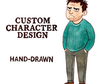 Children's Book Illustrator, Custom Character Illustration, Children's Book Drawing, Personalized Character Art, Custom Character Drawing