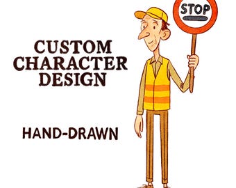 Children's Book Illustrator, Custom Character Illustration, Children's Book Drawing, Personalized Character Art, Custom Character Drawing