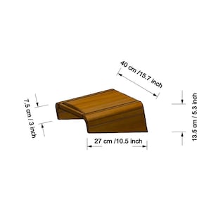 Laptop Stand Oak Wood Laptop Riser Laptop Desk MacBook Stand Desk ...
