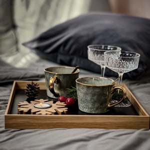 Wooden Tray, Wood Tray, Serving Tray, Decorative Tray, Table Tray, Tea Tray, Table Decor, Ottoman Tray, Candle Tray, Coffee Table Tray