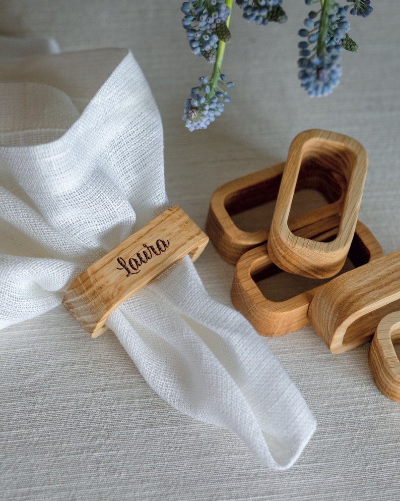 Napkin Ring, Napkin Holder, Napkin Ring, Wedding Table Decor, Wedding Decor, Table Decor, Fall Table Decor, Napkin Ring Holder, Party Decor zdjęcie 1