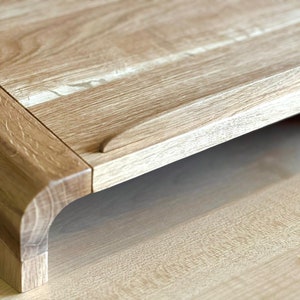 Laptop Stand Oak Wood Laptop Riser Laptop Desk MacBook Stand Desk ...