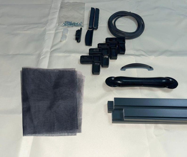 Fly Screen System Custom Aluminum Mosquito Screen Kit | DIY Insect Net ...