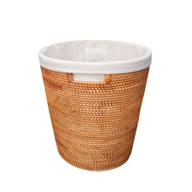 Custom all size storage basket box liner,Custom bike basket liner,High quality cotton and linen liner Beige