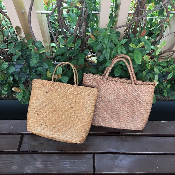 Straw Woven Boho Handbag,Straw Bali Handmade bag,Gift For Her