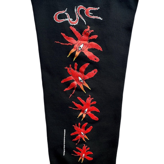Vintage 1992 The Cure ‘Wish’ promo sweatpants.FOTL