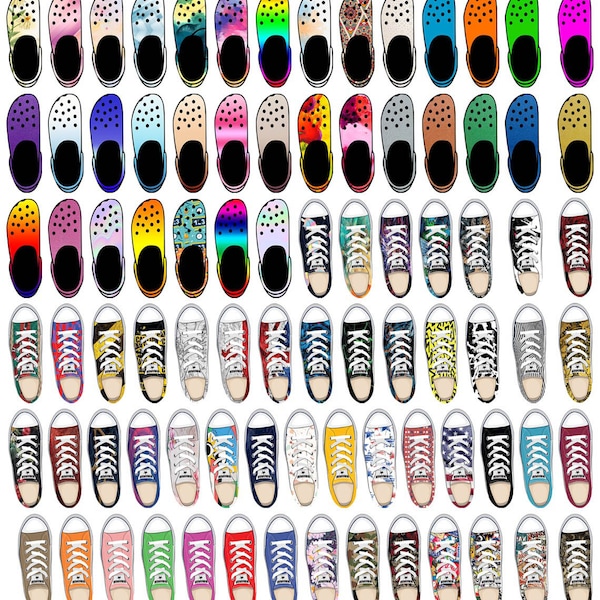 300+ Shoe SOCK Sublimation Designs, Design bundle No Show Socks PNG File Sublimation sneaker bundle, Sock File Shroc Shoes Chucks png socks