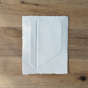 Abstrait minimaliste, art texturé, impression d'art moderne, oeuvre d'art originale, en relief, angle III