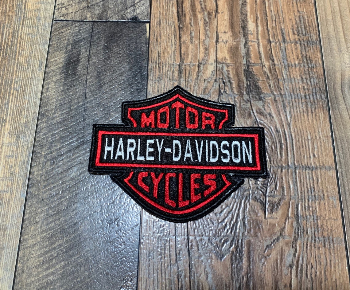 Harley Davidson iron on patch | Etsy