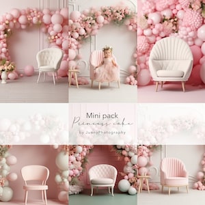 5 digital background for smash cake , flowers, girl, pink, Photoshop, Photography Background, Fine art texture, Photoshop Overlay