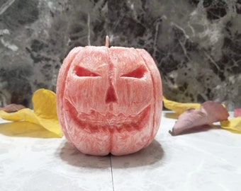 Vela Jack O Lantern, Vela de Abóbora, Vela de Halloween, Vela de Outono