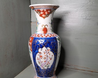 Studio Pottery Blue White Drip Vase Signed LJ Accents Spokane Washington Studio Pottery Blue White Drip Vase Signed LJ Accents Spokane Washington