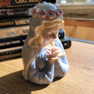 Rose Prayer Porcelain Figure