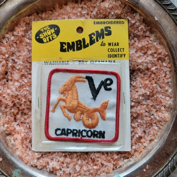 Capricorn Vintage Patch - image 1