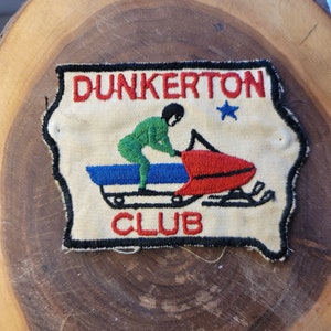 Dunkerton Vintage Snowmobile Club Patch
