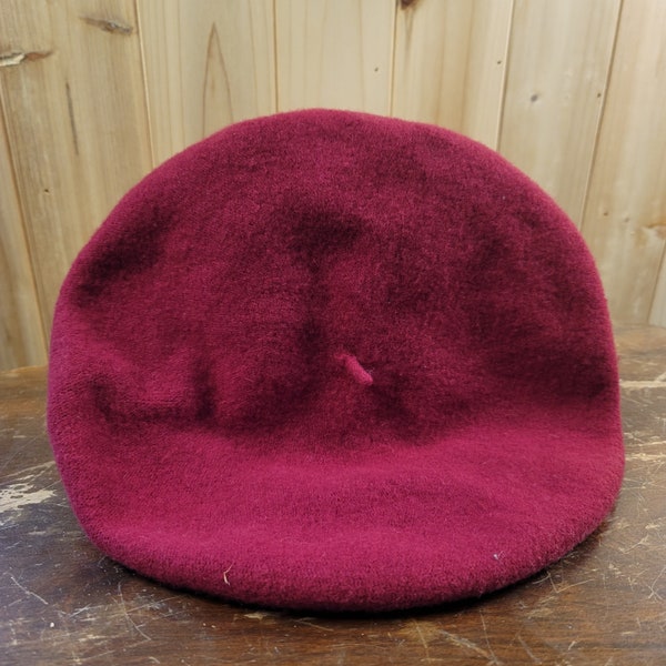 Importina Vintage Wool Raspberry Beret