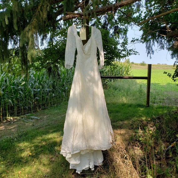Vintage Fairy Wedding Gown