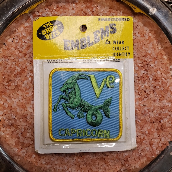 Capricorn Vintage Patch - image 1