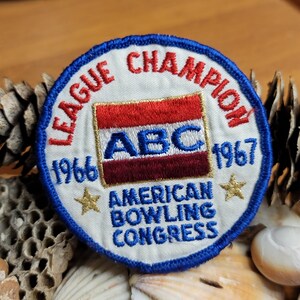 League Champion 1967 Bowling Patch
