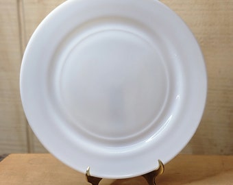 Milk Glass 9 Inch Plate