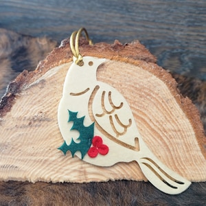 Felt Dove Ornament
