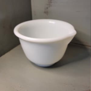 Hamilton Beach Milk Glass Mixing Bowl