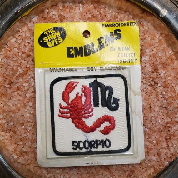 Scorpio Vintage Patch - image 1