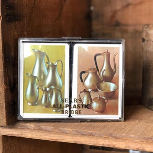 Vintage Stancraft by Kent Bridge Cards SEARS Mid Century Pitchers Double Deck Complete
