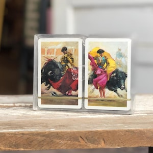 Vintage 1960s Fournier Spain Matador Bridge Cards - Sealed
