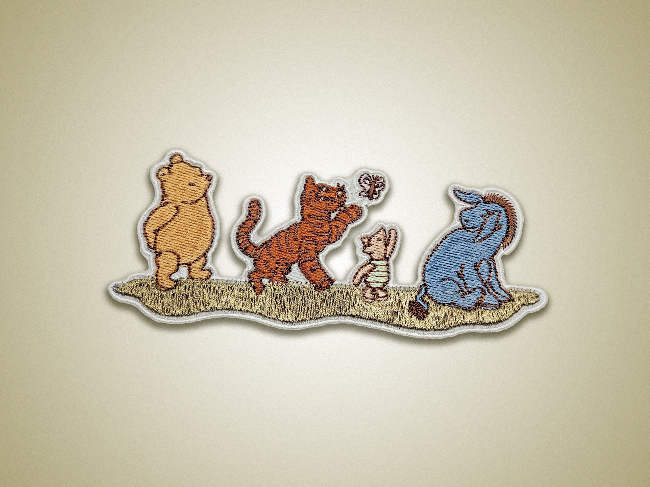 Winnie the Pooh Inspired Iron Patch, Winnie the Pooh Theme Patch, Winnie  the Pooh Converse Patch 
