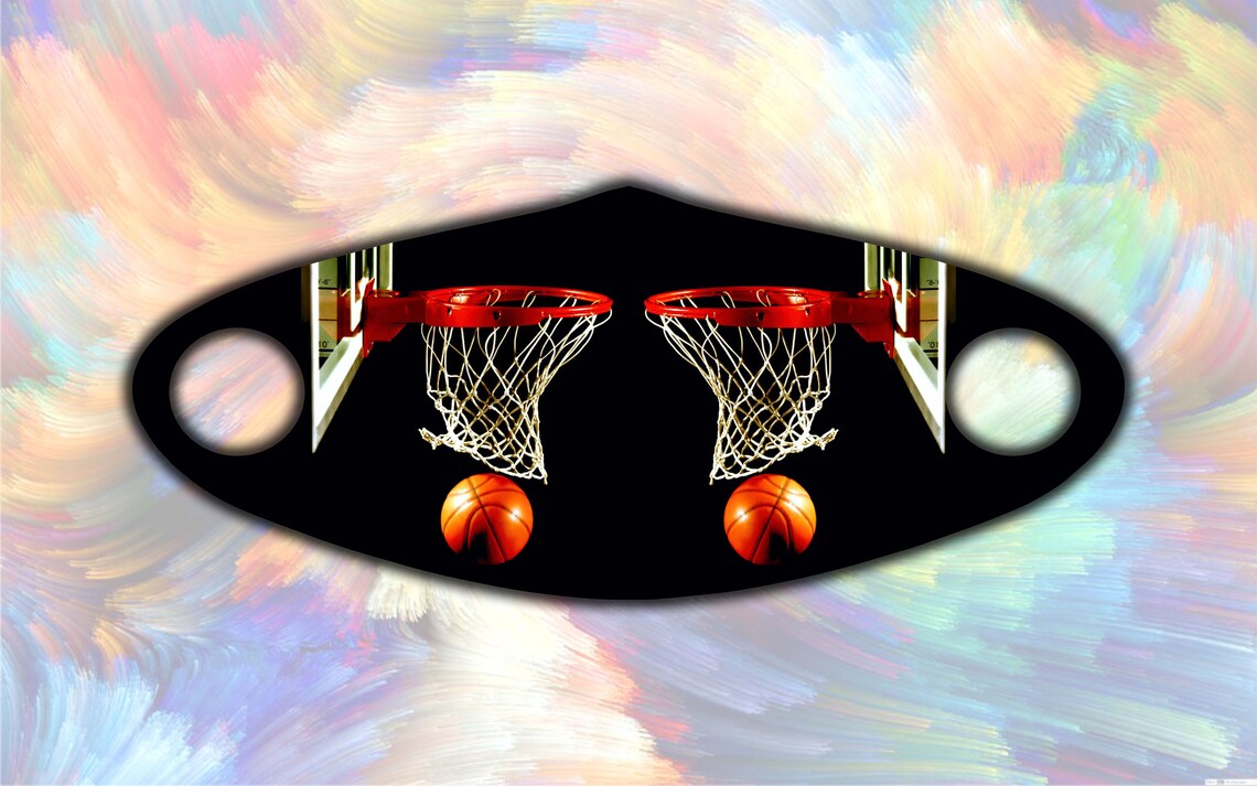 Basketball face Mask Sport face mask Washable and Reusable Etsy