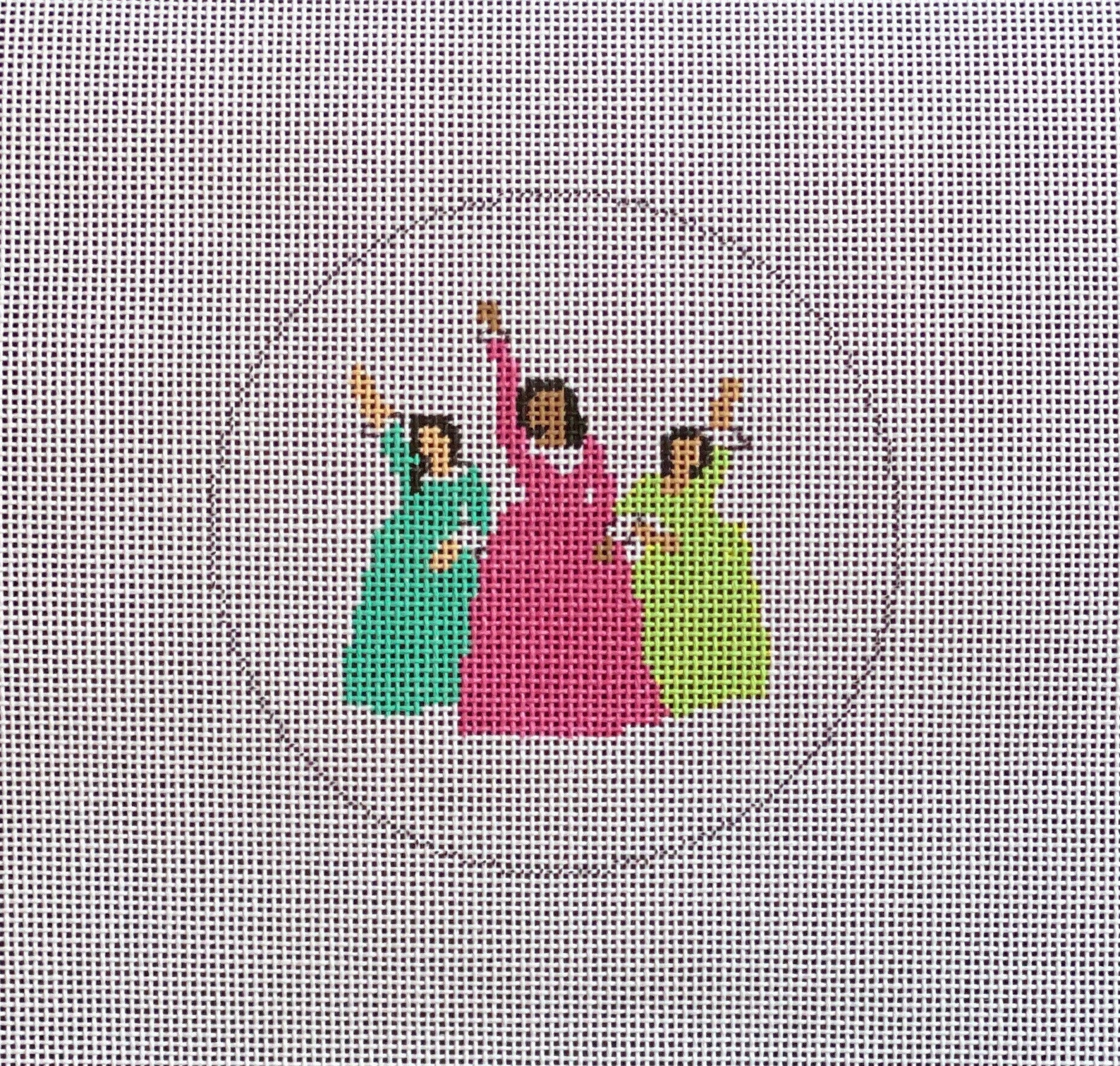 Hamilton Inspired Needlepoint Canvas Ornament No Threads Etsy