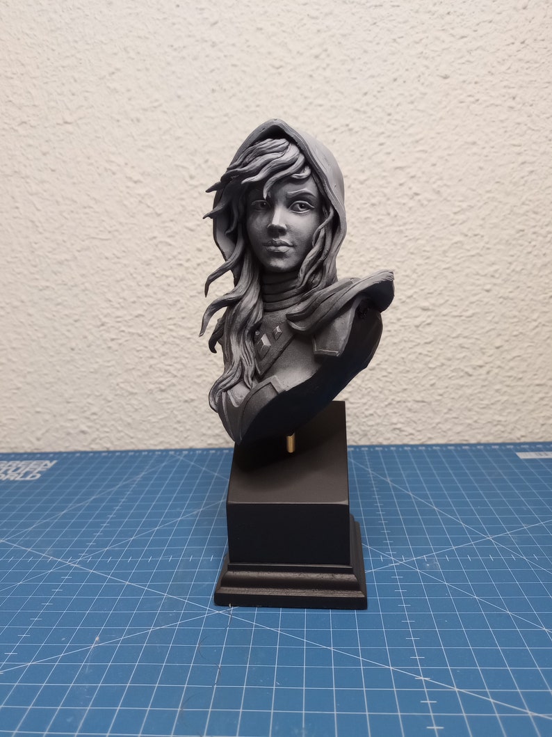 Dota 2 Drow Ranger Fan Art Bust ONE OF A KIND - Etsy