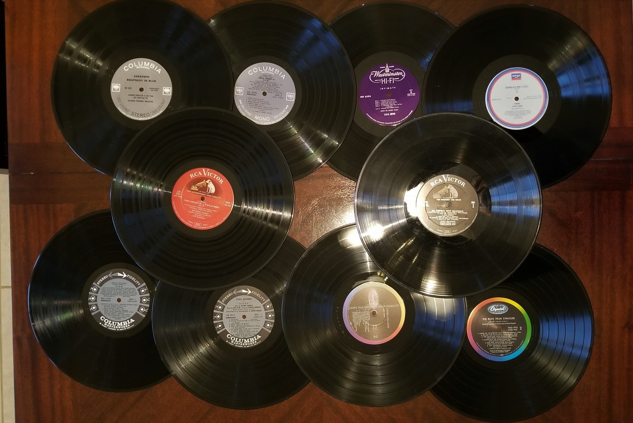 Lot of 10 Vinyl 12 inch Records For Crafts Decoration Etsy