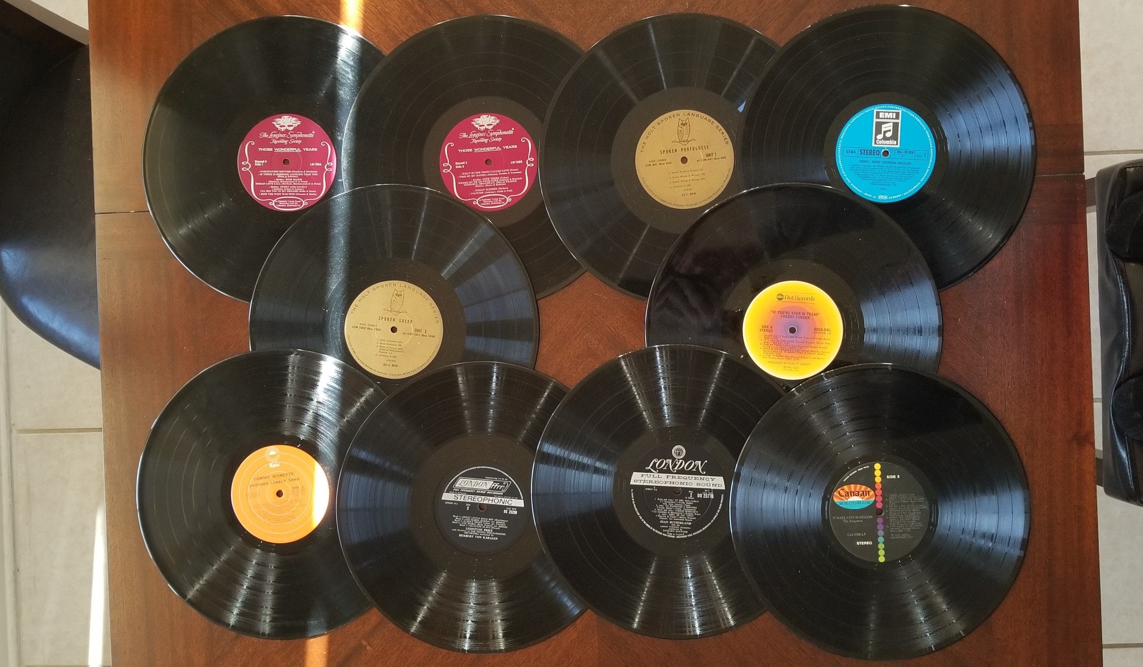 Lot of 10 Vinyl 12 inch Records For Crafts Decoration Etsy