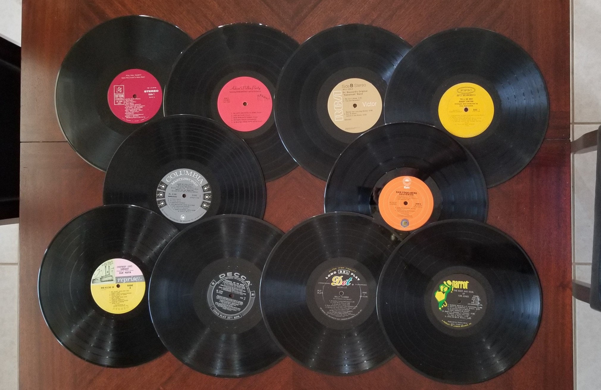 Lot of 10 Vinyl 12 Inch Records for Crafts Decoration Etsy