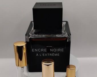 Lalique Encre Noire A L'extreme Sample Travel Spray Geur 