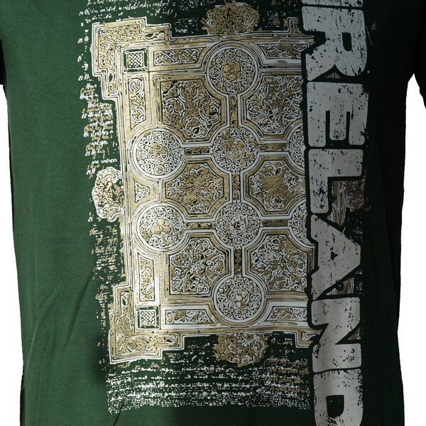 Book of Kells t-shirt, Forest Green