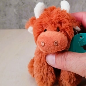 Cuddly Cow Soft Toy, Mini size and a gift box