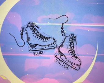 Victuuri Skate Earrings