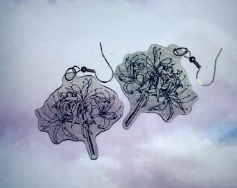 Spider Lilly Earrings