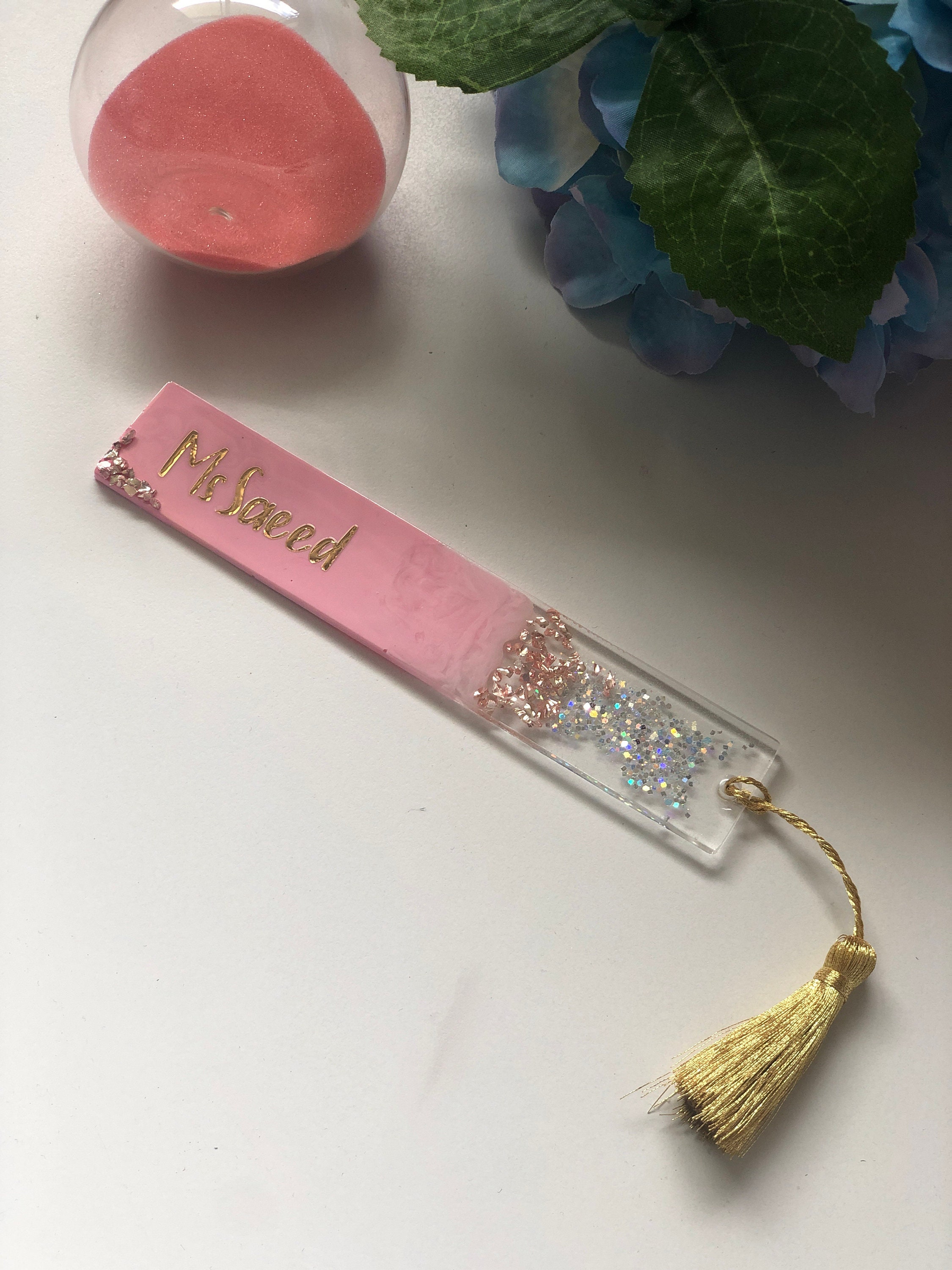 Personalised Bookmark Custom Bookmark Acrylic Bookmark Etsy Australia