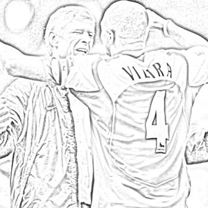 Arsenal Colouring Pages - Etsy